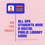 Did you know all students have a Seattle Public Library card